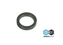 Spacer Sleeve 3mm with Oring Diameter 18mm (1 Piece) Black Nickel Plated Brass